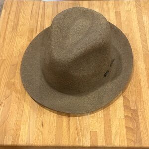 Classic Brown Fedora Hat